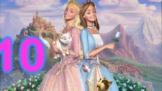 Lets play Barbie Die Prinzessen und das Dorfmädchen  Vol10 [upl. by Onitnatsnoc]