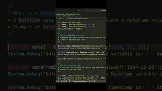 What is Datetime data type in apex coding sfdcstop salesforceadmin salesforcedeveloper [upl. by Kusin309]