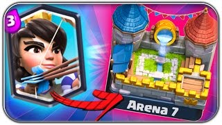 ERSTE LEGENDÄRE GEGNER IN ARENA 7 👑 Road to F2P Arena 9  Clash Royale Lets Play  Deutsch German [upl. by Mureil]