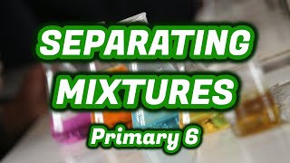 METHODS for SEPARATING MIXTURES  Ways to separate separation techniques  Grade 6  Happy Learning [upl. by Amsirac]