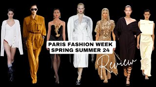 PARIS FASHION WEEK SPRING SUMMER 2024 [upl. by Accber251]