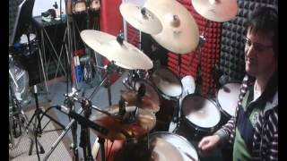 ADRIANO CELENTANO quotGelosiaquot drum cover [upl. by Atikram]