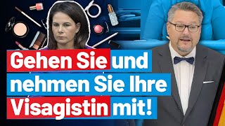 Frau Baerbock zahlen Sie Ihr Facelift selbst Stefan Keuter  AfDFraktion im Bundestag [upl. by Grantham]