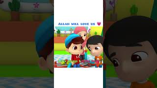 Allah will love us  Islamic Series amp Songs For Kids  Omar amp Hana English [upl. by Novj]