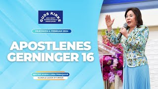 Prædiken Apostlenes Gerninger 16  Søster Maria Luisa Piraquive  4 februar 2024 [upl. by Kcirddet492]