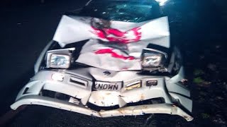 A cow crashed into my Nissan 180sx  Tales from the past [upl. by Anaiq201]