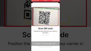 ios KDDISB qr EN eSIM initial settings by QR mp4 [upl. by Trebuh803]