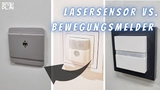 Laser Bewegungsmelder Lichtschranke 🚀 Treppenbeleuchtung I Sensor für die Treppe I Lasersensor [upl. by Alwitt]