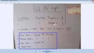 Selec Flexys Tutorial 5  Hold ON Logic [upl. by Akilegna]