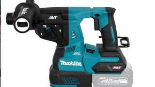 Новый перфоратор Makita xgt hr003 [upl. by Eidnahs]