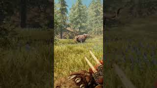 DIENTES DE SABLE VS MAMUT PEQUEÑO shorts farcryprimalgameplay gameplay gaming farcryprimal [upl. by Anuska]