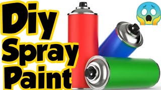 Diy Spray PaintHomemade Spray PaintHow to make Spray Paint at homeDiy homemade Spray Paint making [upl. by Abbub869]