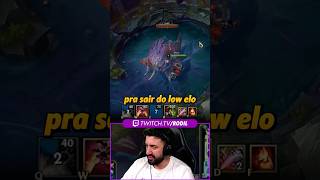 DICA NO LOW ELO DE SHACO 🤡 leagueoflegends [upl. by Hgieleak]