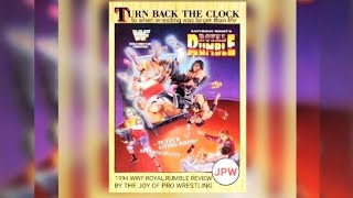 WWF 1994 ROYAL RUMBLE REVIEW TURN BACK THE CLOCK TO WHEN WRESTLING WAS LARGER THAN LIFE [upl. by Gaynor]