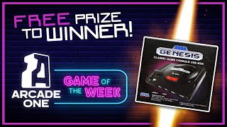 FREE Prize Giveaway ARCADE ONE  GAME OF THE WEEK  Hyperspin PC  Sega Genesis Game Console USB Hub [upl. by Alyson]