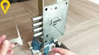 Mottura 6x6 with Prima series  fast lock opening [upl. by Sayre452]