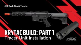 Krytac CRB Build Ep 1 Installing a Tracer Unit [upl. by Sall121]