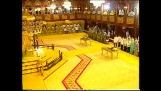 Istiadat Pertabalan Seri Paduka Baginda Yang diPertuan Agong Ke12  Part 4 [upl. by Yedorb]