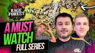 DauT vs FreakinAndy FULL SERIES Rage Forest 5  a MUST to watch Complete [upl. by Laohcin]