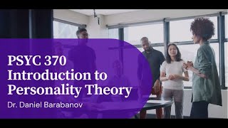 PYSC 370 Introduction to personality theory Lecture 4 [upl. by Hazelton]