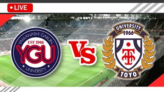 🔴Yamanashi Gakuin University w vs Toyo University w LIVE Match Score Streaming Full HD  2024 [upl. by Tengler]