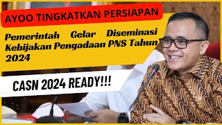 Pemerintah Gelar Diseminasi Kebijakan Pengadaan PNS Tahun 2024 Pastikan Persiapan Belajar Maksimal [upl. by Tillo]