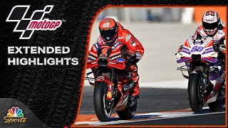 MotoGP EXTENDED HIGHLIGHTS Valencia Grand Prix  112623  Motorsports on NBC [upl. by Etty]