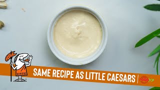 Restaurant Style Little Caesars Garlic Dipping Sauce  TheFoodXP [upl. by Namolos276]