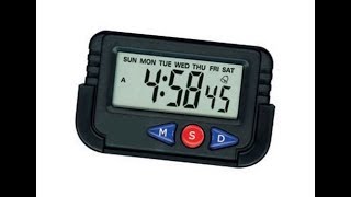 Digital Mini Clock Time Date Timer Alarm only 99 taka [upl. by Wagstaff]