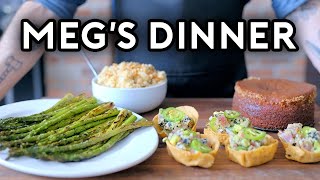 Binging with Babish Megs Dinner from Family Guy [upl. by Brunn889]