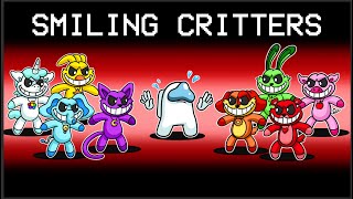 SMILING CRITTERS Mod in Among Us [upl. by Dlanod]