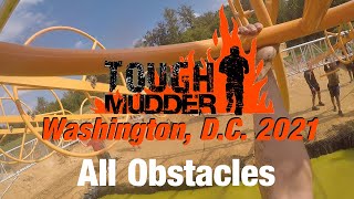 Tough Mudder ALL Obstacles Washington DC 2021 [upl. by Aelanna]