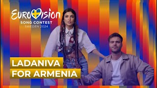 Ladaniva for Armenia 🇦🇲  Eurovision 2024 [upl. by Fillender409]