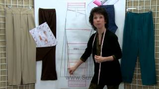 How to Pants Pattern Designing Tutorial [upl. by Asiar793]