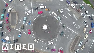 See How an Insane 7Circle Roundabout Actually Works  WIRED [upl. by Pepillo]