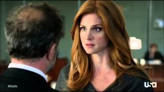 Suits S214 quotHes Backquot Donna bitch slap Hardman twice [upl. by Oakman]