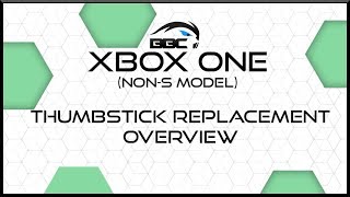 XboxOne replacement thumbstick install and review concave OEM style [upl. by Yentirb752]