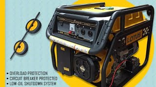 Lotus 8500W Gasoline Generator Electric Heavy Duty GL8500EX [upl. by Seraphina]