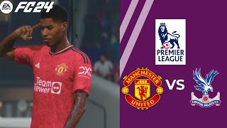 FC 24 Manchester United Vs Crystal Palace  Premier League 2425 Full Match  PS5™ 4K60 [upl. by Huesman]