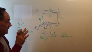 How to solve a Magnetic Circuit  part 1 [upl. by Led]