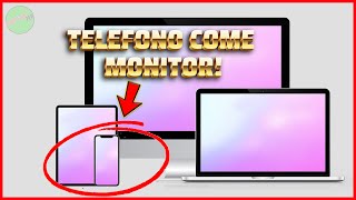 Come USARE UN TELEFONO ANDROID come SECONDO MONITOR PC 🖥️ [upl. by Blase]