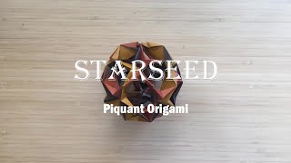 Starseed  Piquant Origami Kusudama [upl. by Kendricks]