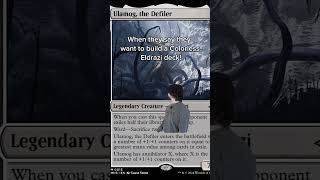 What is the scariest Eldrazi mtg magic magicthegathering eldrazi colorless mtgfam edh cedh [upl. by Anauqahs]