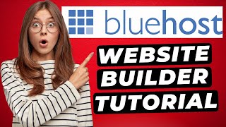 Bluehost Website Builder Tutorial 2024 🔥 Build A Website Step by Step [upl. by Kcam]