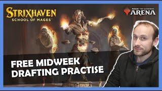 Free Strixhaven Boros Spirit Phantom Draft  MTG Arena Midweek Magic [upl. by Oiredised]