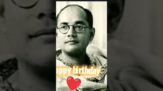 happy birthday Netaji Subhash Chandra Bose ❤️❤️💙 [upl. by Ijar]