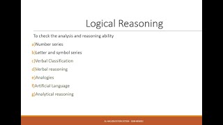 Logical Reasoning Complete  verbal and Non Verbal Reasoning  Analogies  Tricks and Shortcuts [upl. by Sisely]