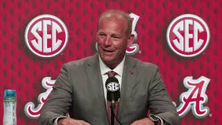 2024 SEC Media Days Coach DeBoer [upl. by Assanav]