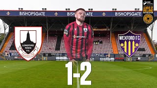 Longford Town 12 Wexford FC  150423 [upl. by Halsy]