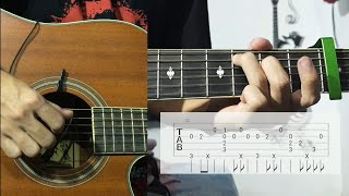 Kakene No Rito Riba  Guitar tutorial with tabs [upl. by Andel]